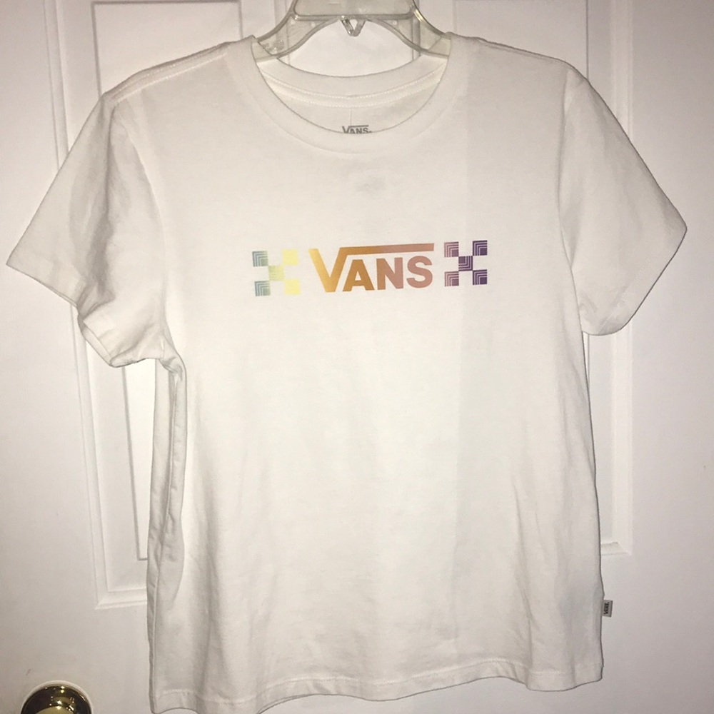 It’s a young adult Vans shirt. Size L